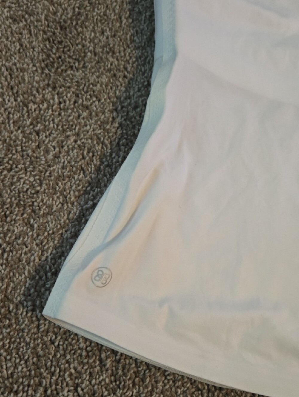 Honeylove White V-Neck Tank with Built-In Bust Support Size XL - Picture 5 of 6